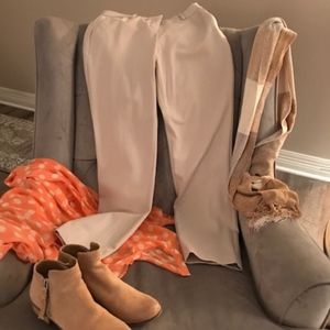 Express Columnist Ankle Pants 2R Mid rise Tan